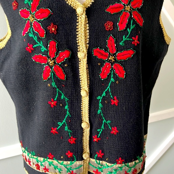 Vintage Designer Originals Studio Sweater Vest Ugly Sweater Size XL - Picture 2 of 5